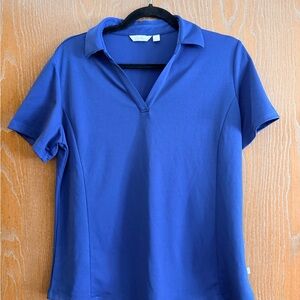 Lady Hagen Royal Blue Short Sleeve Polo